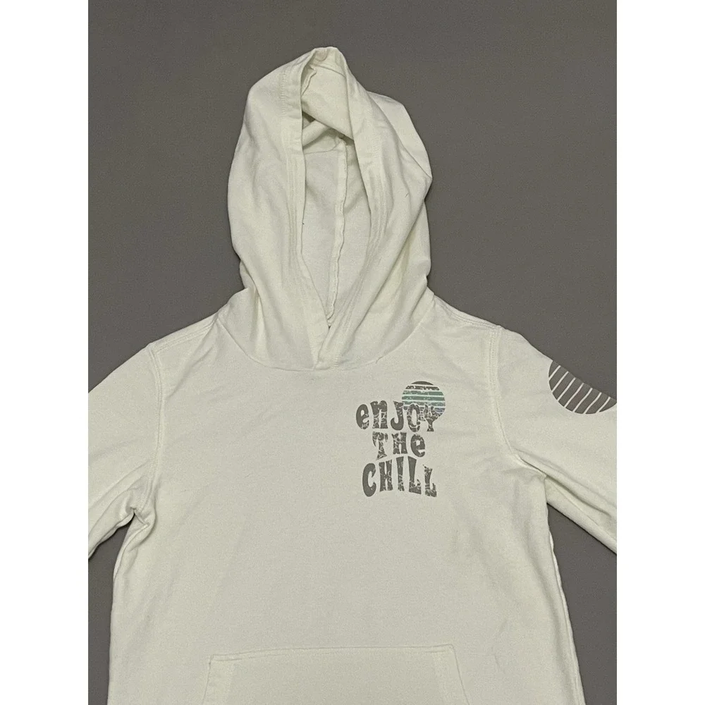 OshKosh B'Gosh Kids Boys Hooded Pullover Venice Beach Enjoy The Chill Size 8
